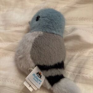 Jellycat Retired Pigeon Soft Blue and Gray Bird Toy